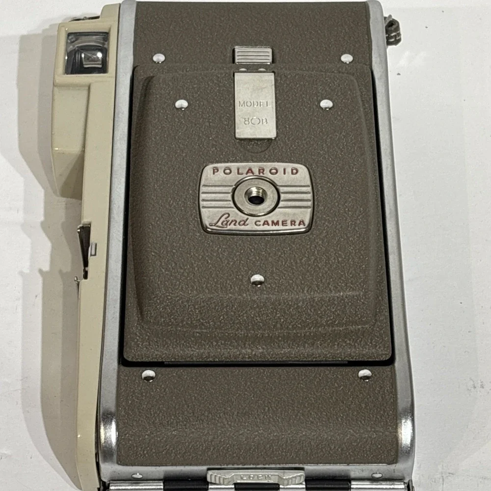 Polaroid Land Camera Model 80 B Antique Vintage Case Extras 80B Light  Reducer